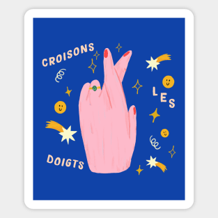 Fingers crossed Magnet